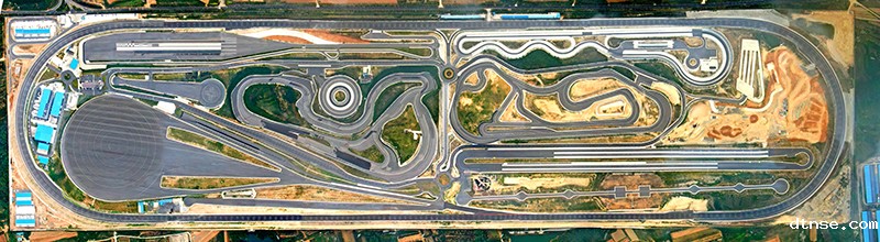 2019年陆续完成T1高速环道、T14一般连接路、T17弧线制动路、T7越野路