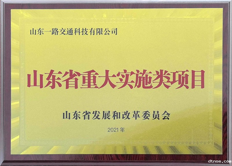 山东省重大实施类项目